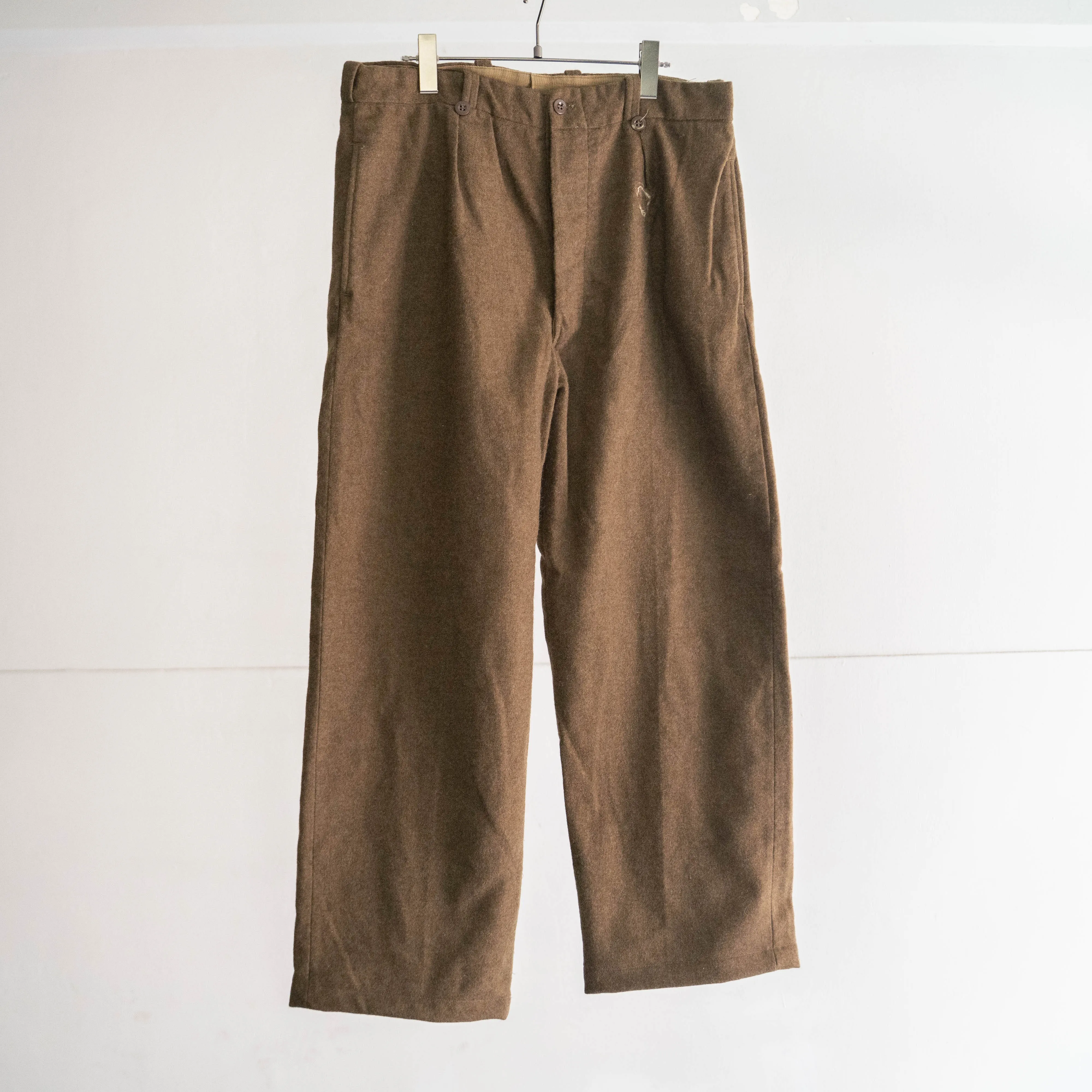 1950-60s French military m52 wool pants "size45"