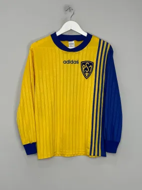 1990/92 CLERMONT AUVERGNE L/S #6 HOME SHIRT (M) ADIDAS