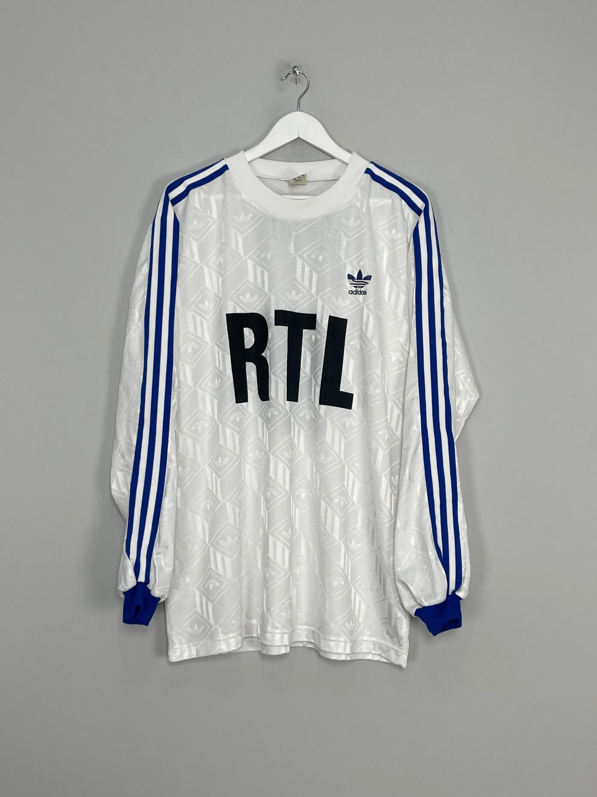 1993/94 COUPE DE FRANCE #11 L/S HOME SHIRT (XL) ADIDAS