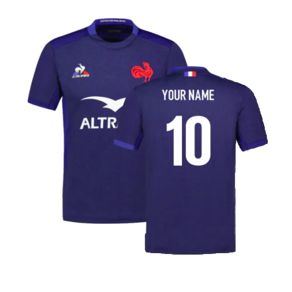 2023-2024 France Rugby Home Shirt (Womens) (Your Name)