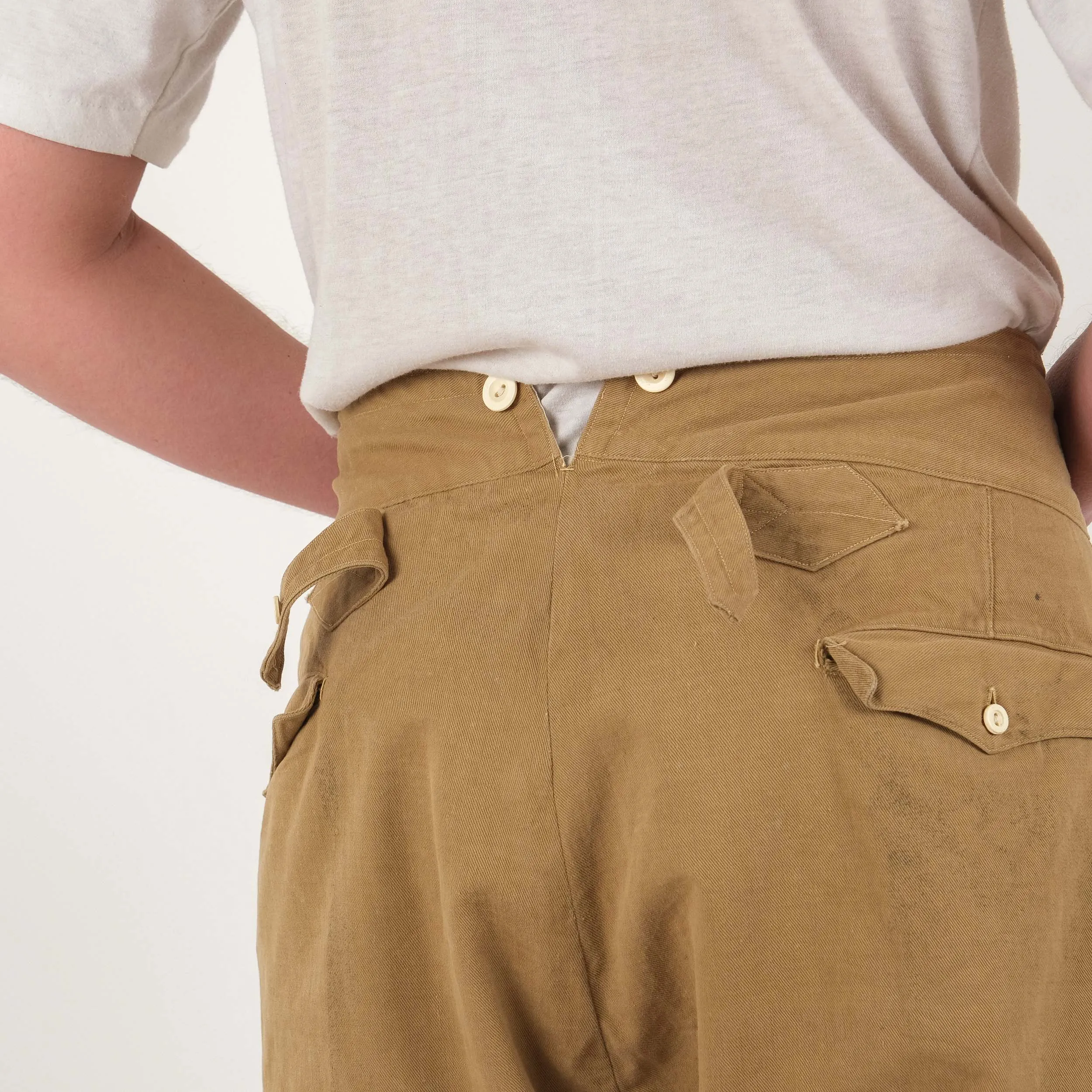 40'S FRENCH CANVAS PANTS