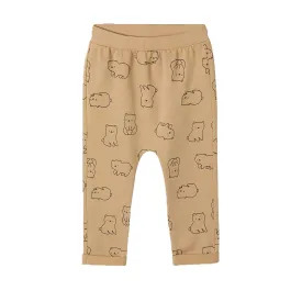 5.10.15  All Over Baby Bear Print Folded Skin Trouser 12755