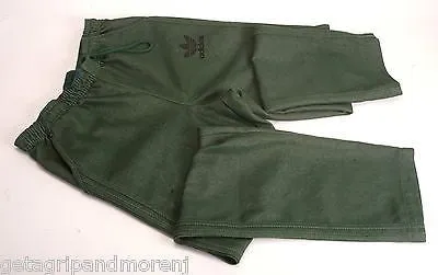 ADIDAS Mens Denim TP Jean Sweat Pants Dark Green Size Medium New!