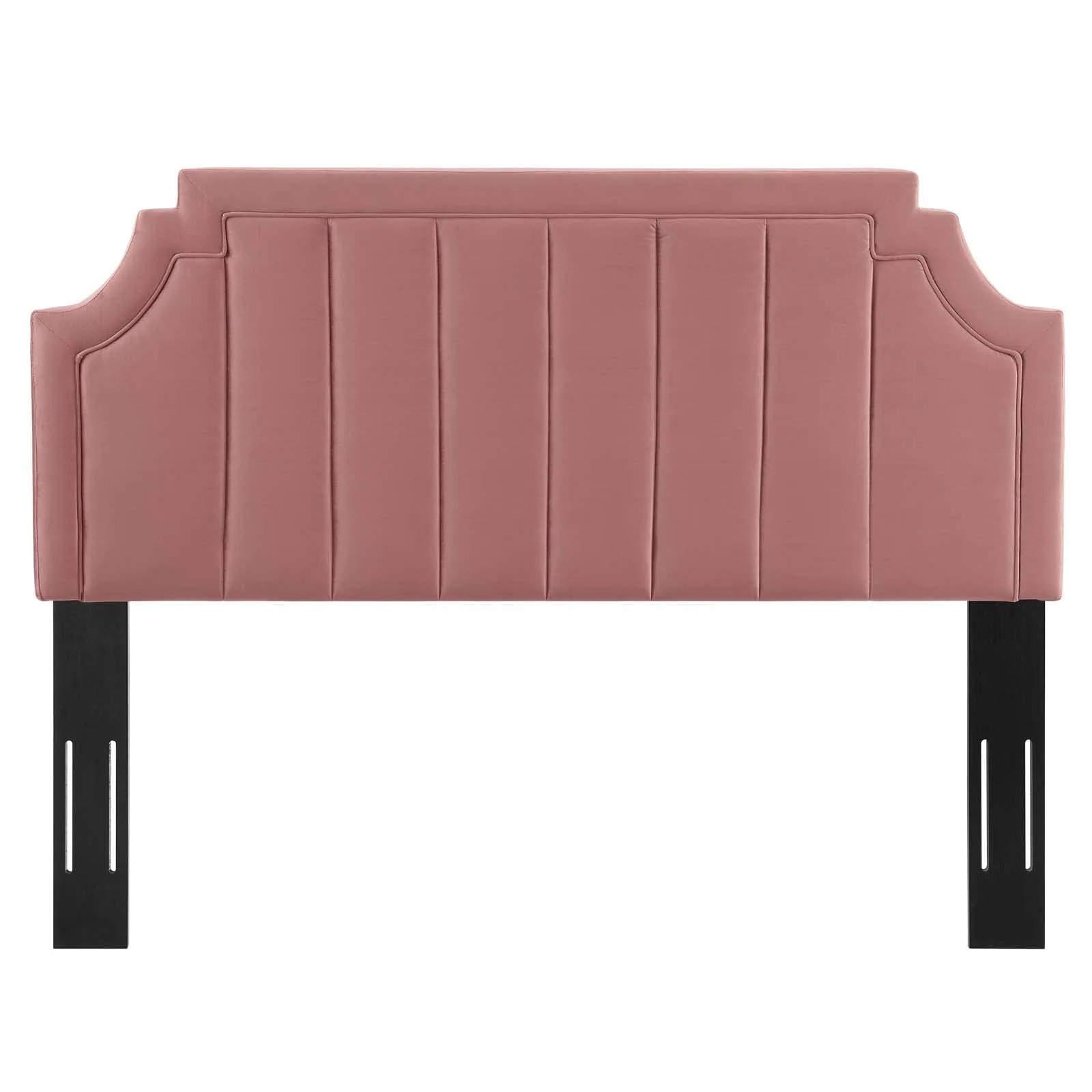 Alyona Channel Tufted Performance Velvet Headboard