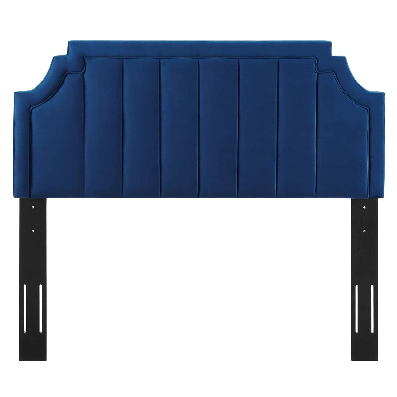 Alyona Channel Tufted Performance Velvet Headboard