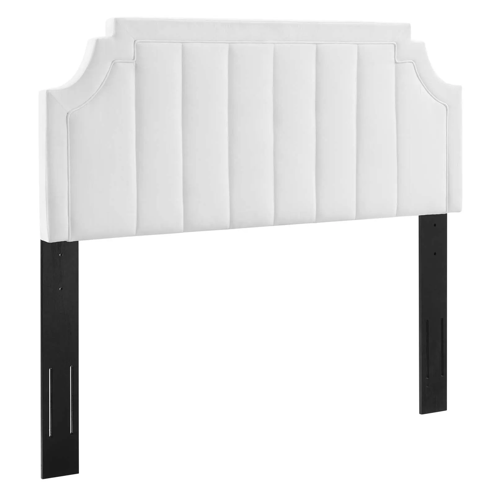 Alyona Channel Tufted Performance Velvet Headboard