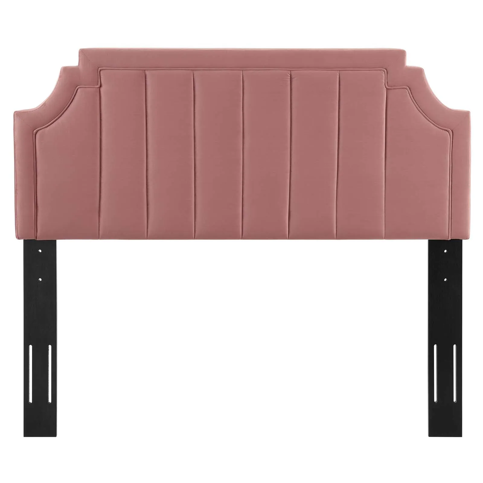 Alyona Channel Tufted Performance Velvet Headboard