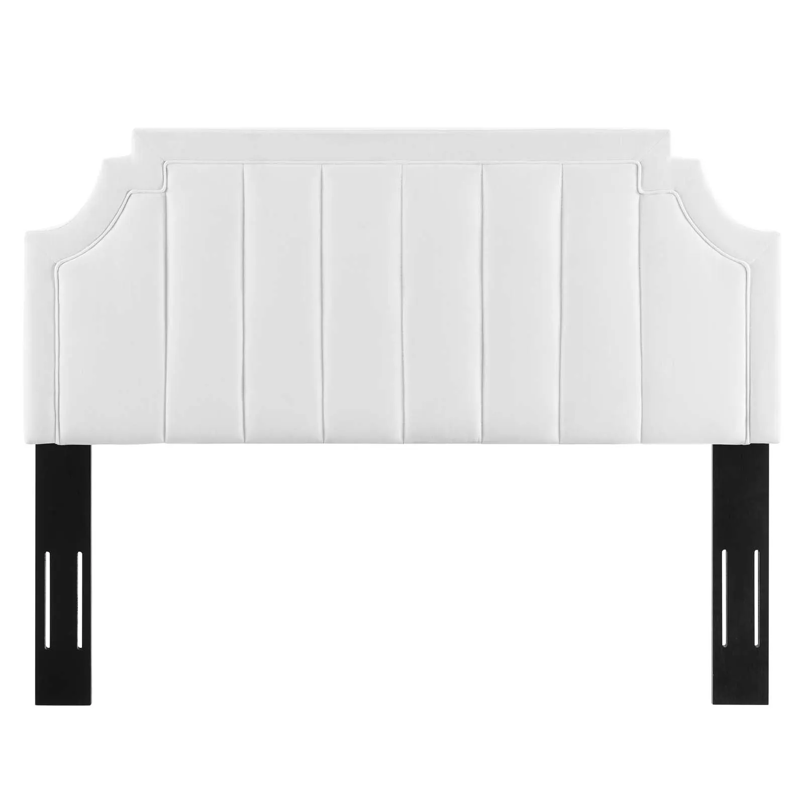 Alyona Channel Tufted Performance Velvet Headboard