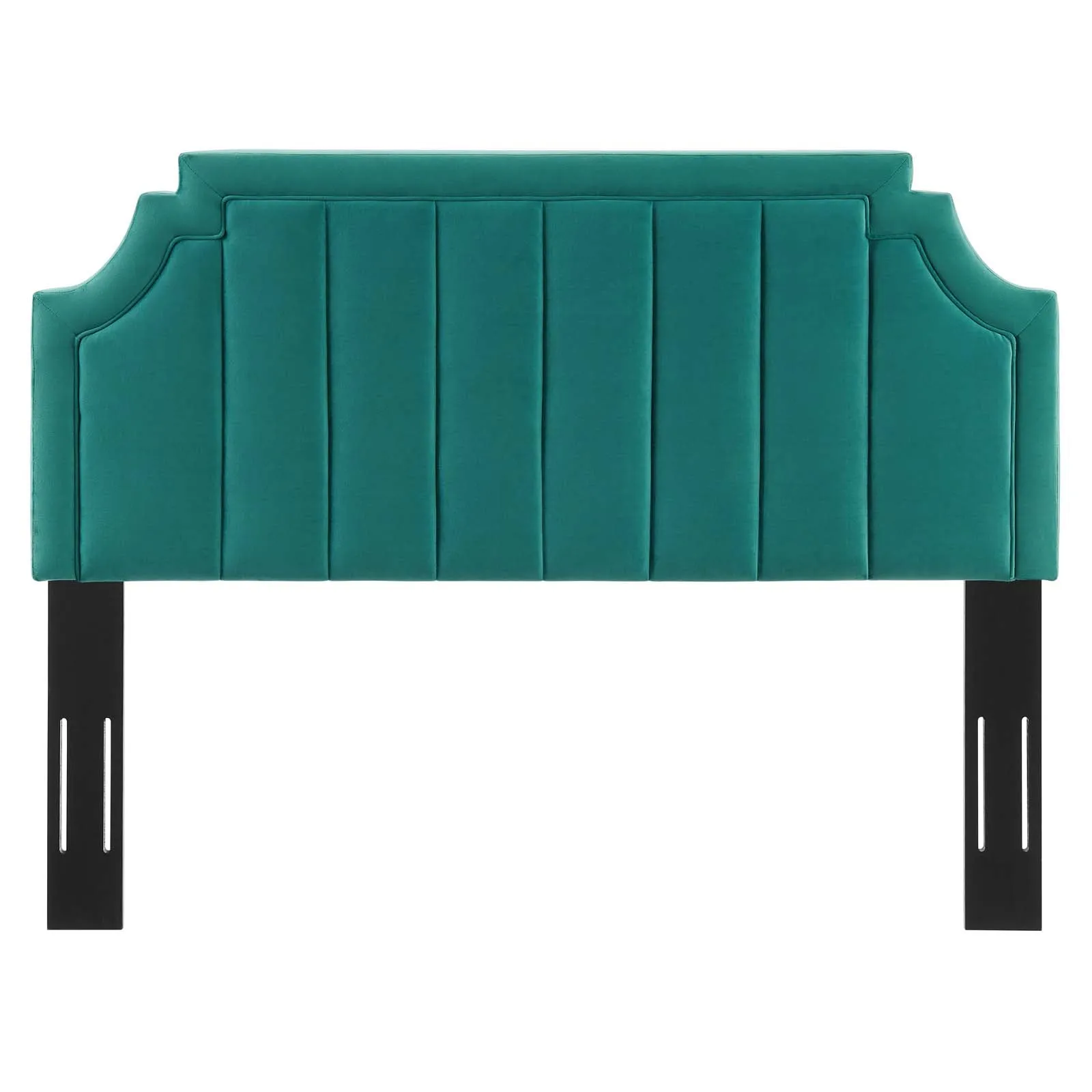 Alyona Channel Tufted Performance Velvet Headboard