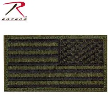 American Flag Patch - Hook Back