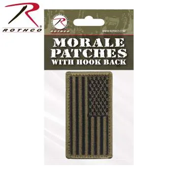 American Flag Patch - Hook Back