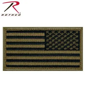 American Flag Patch - Hook Back