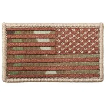 American Flag Patch - Hook Back