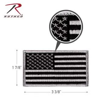 American Flag Patch - Hook Back