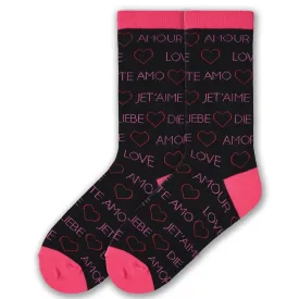 Amour Sock Women's Crew Sock