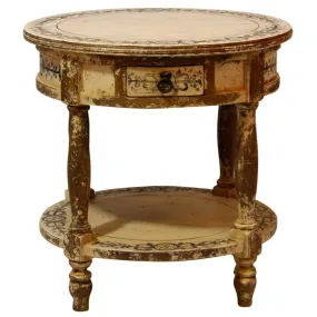 Angelique Scroll Top Accent Table