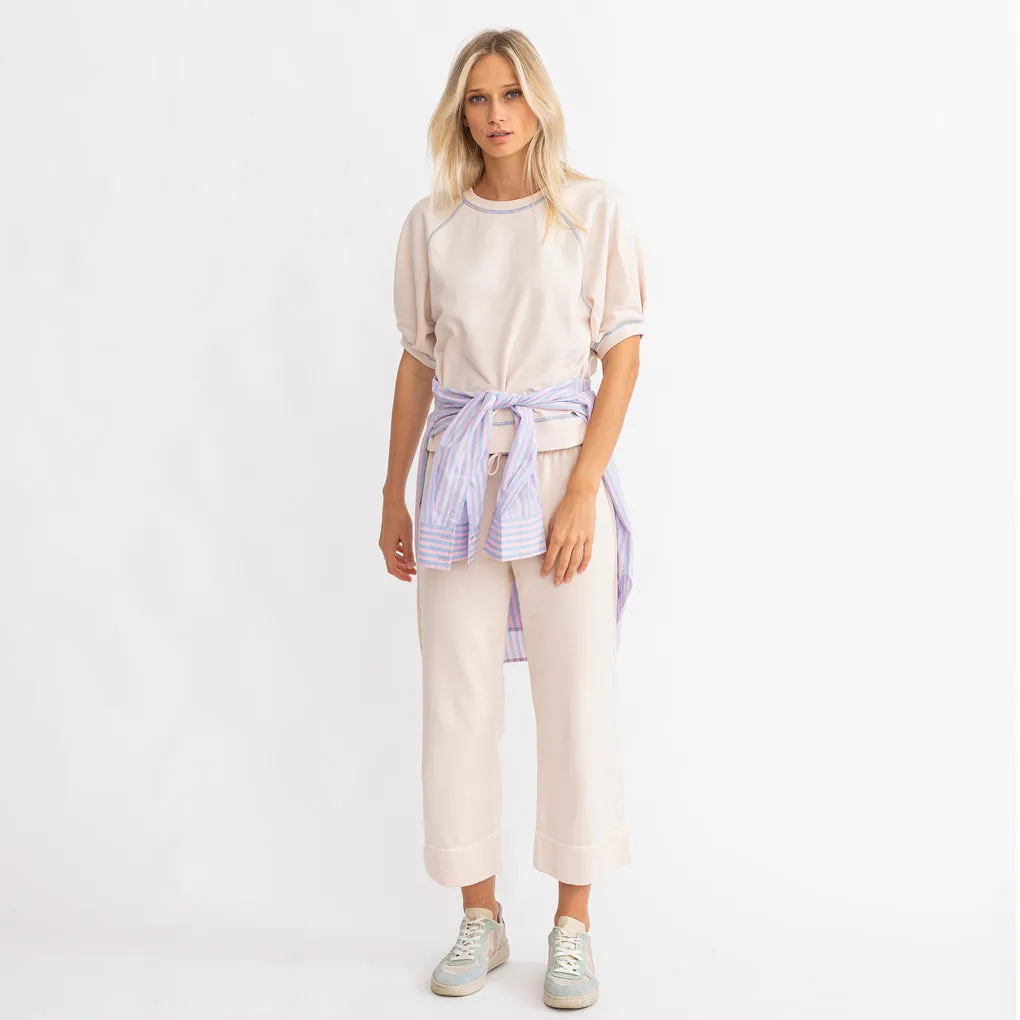 Beryl Lounge Pant French Terry ~ Oatmilk