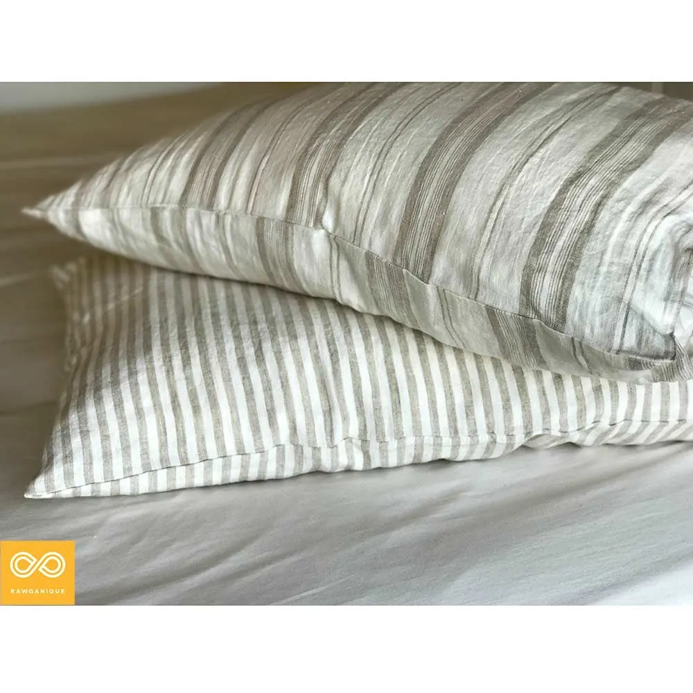 Bespoke Organic French Linen Pillowcase