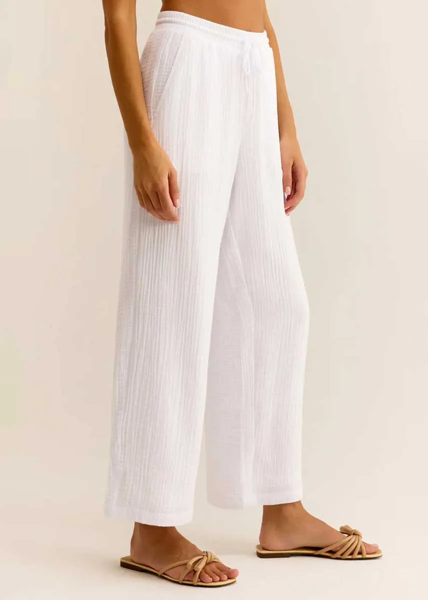 Bondi Gauze Pant - White