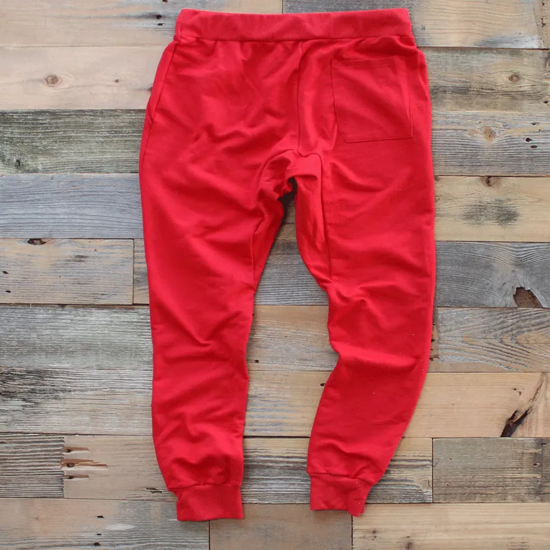 Bonzai French Terry Yard Sweats Red