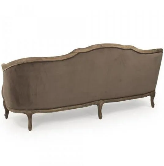 Brown Velvet Maison Sofa