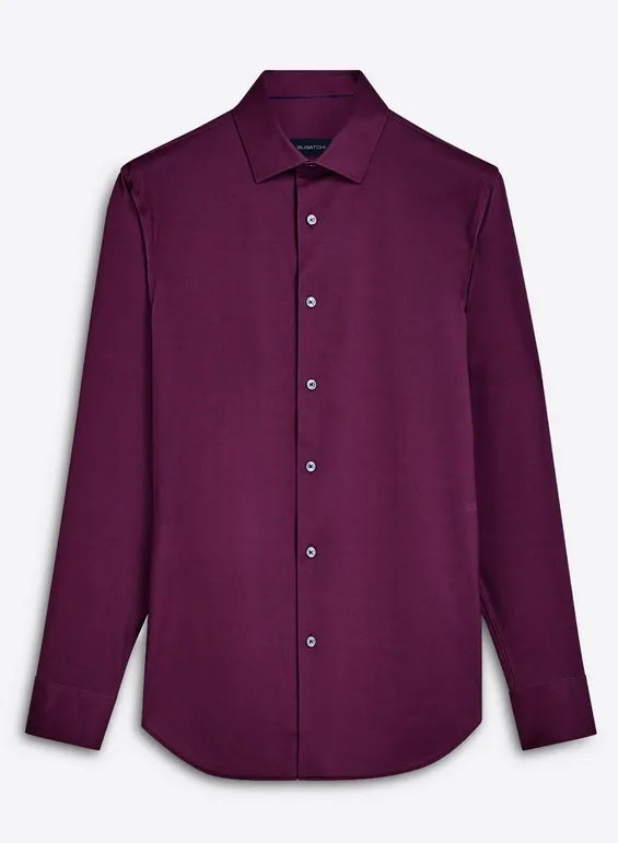 Bugatchi Ooohcotton Shirt James, Burgandy