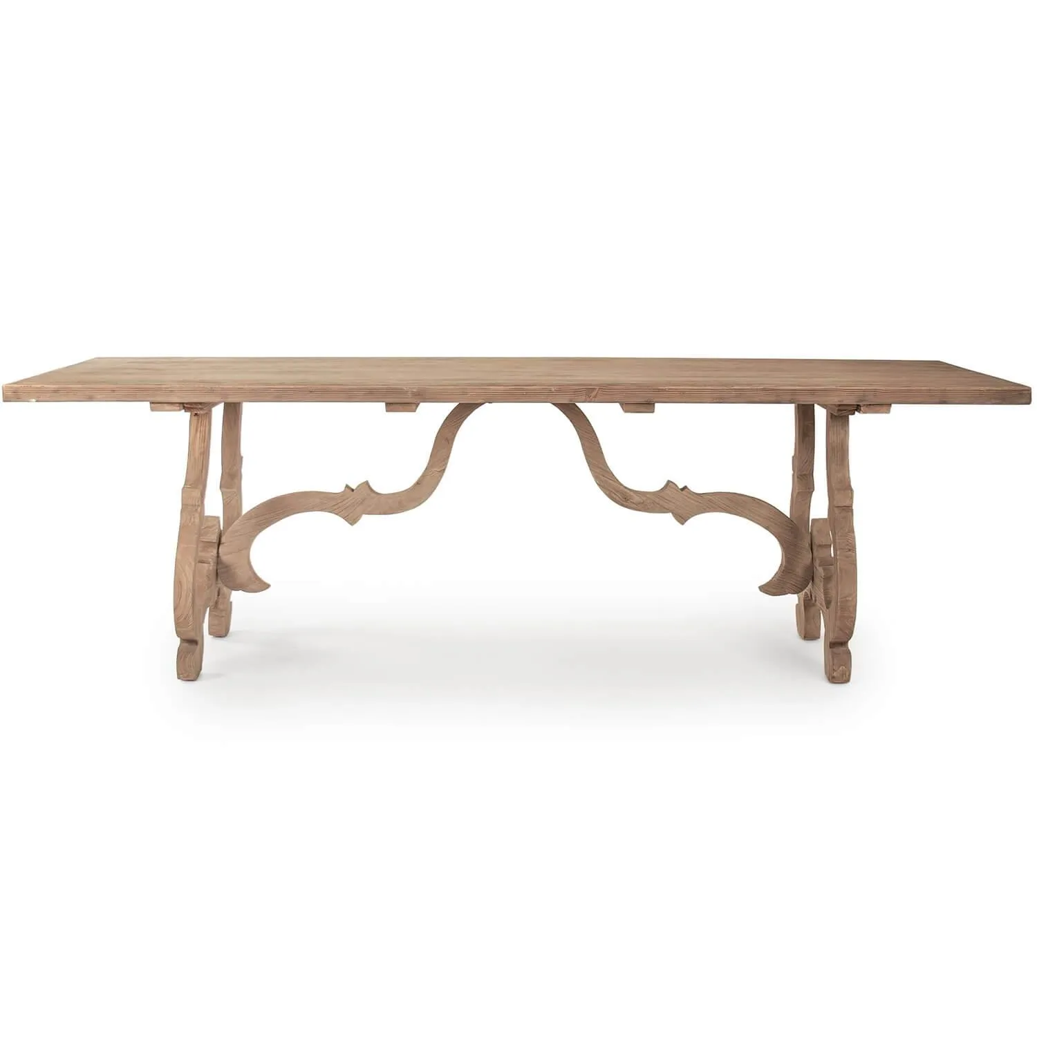 Carved French Country Dining Table