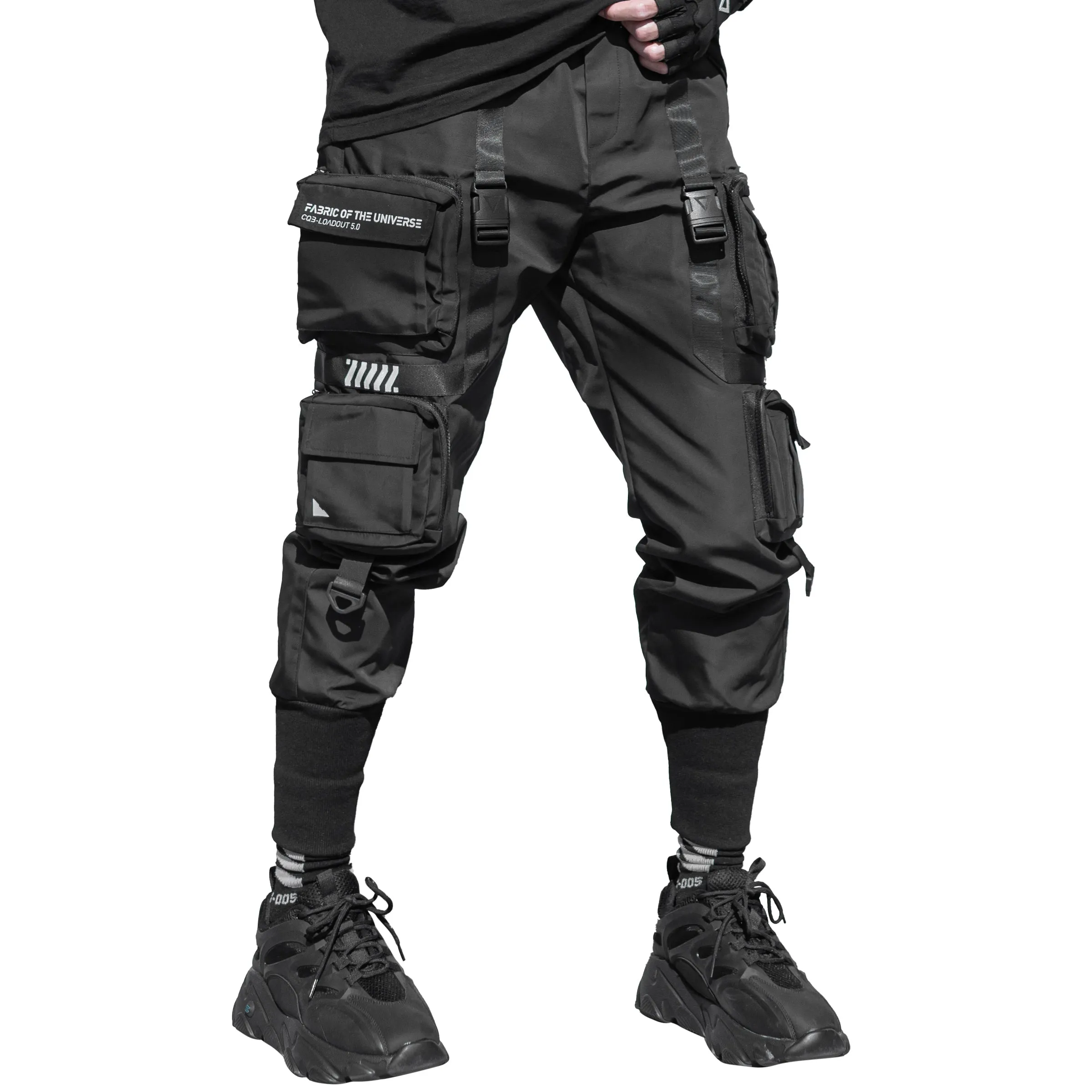 CG-Type 11R Black Cargo Pants