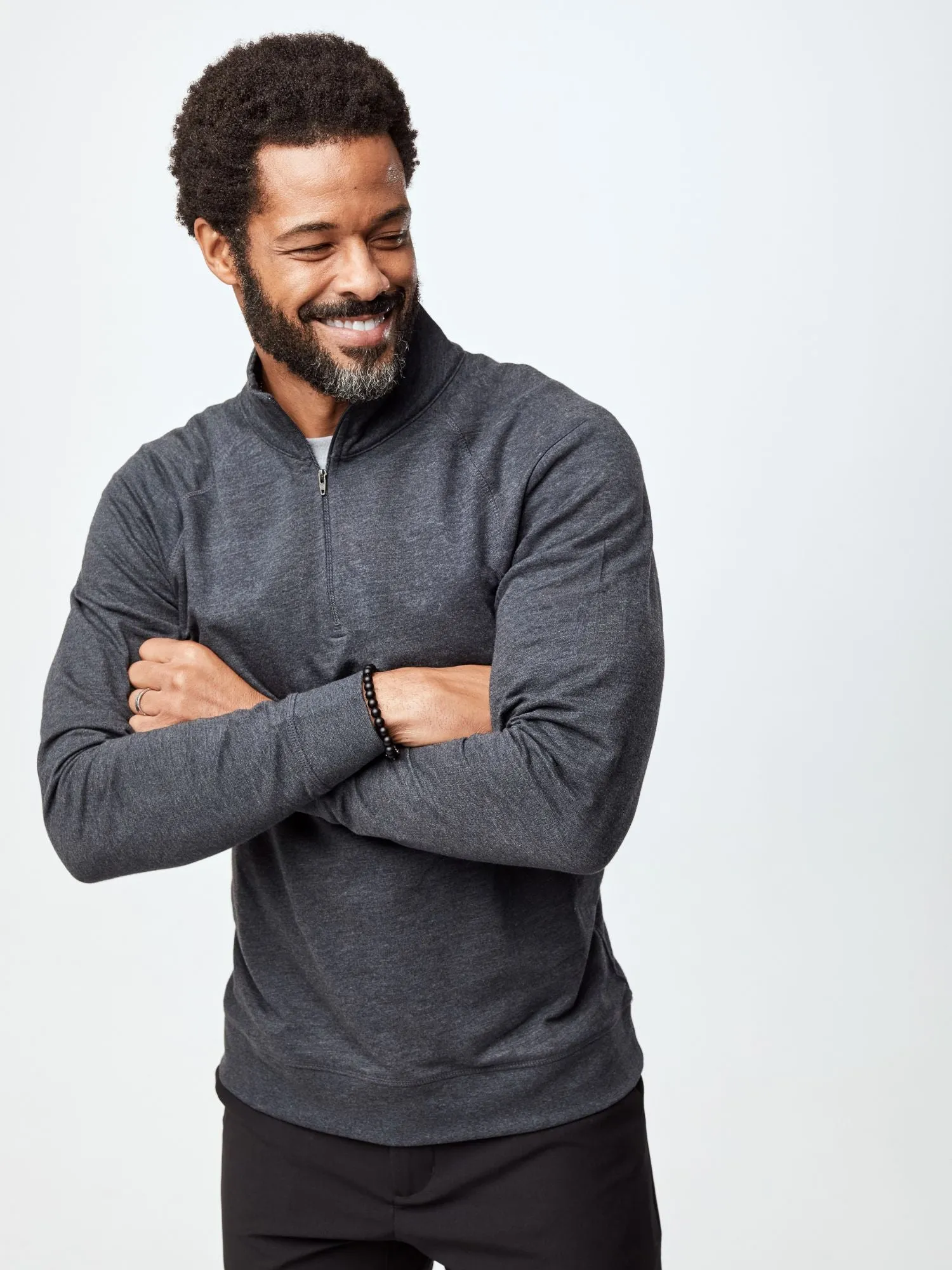 Charcoal Quarter Zip