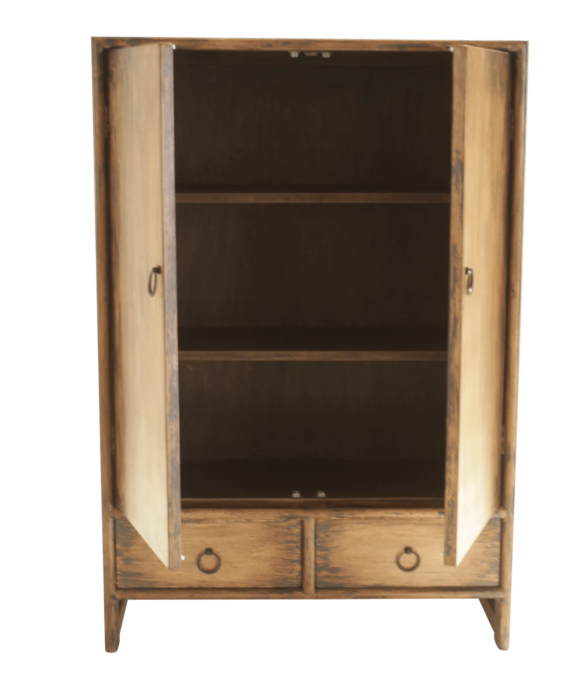 Classic French Farmhouse Wooden Armoire