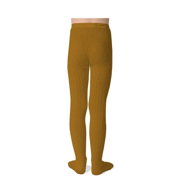 Collegien Ribbed Tight - mustard