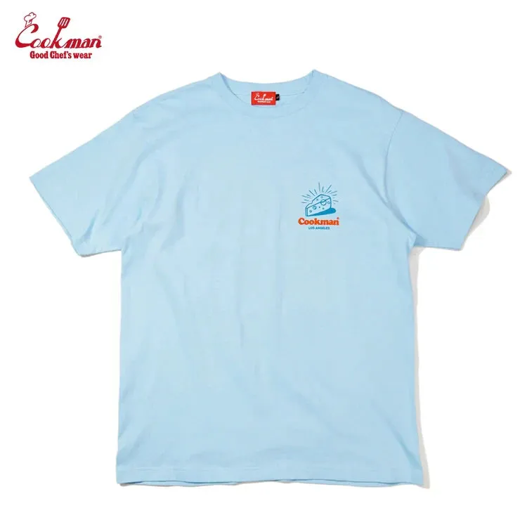 Cookman Cheese T-Shirt Light Blue