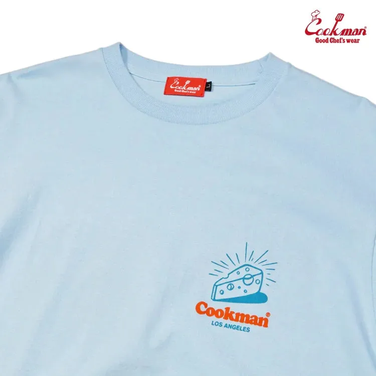 Cookman Cheese T-Shirt Light Blue