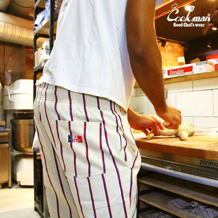 Cookman Chef Pants - Stripe : French Blanc