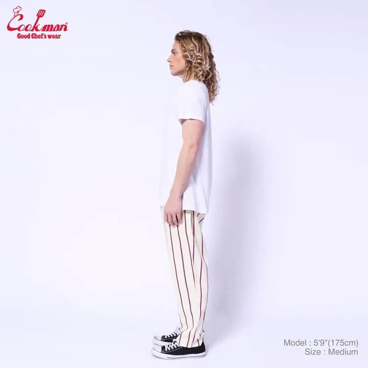 Cookman Chef Pants - Stripe : French Blanc