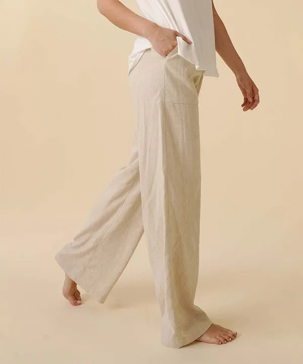 Cotton Linen Pants