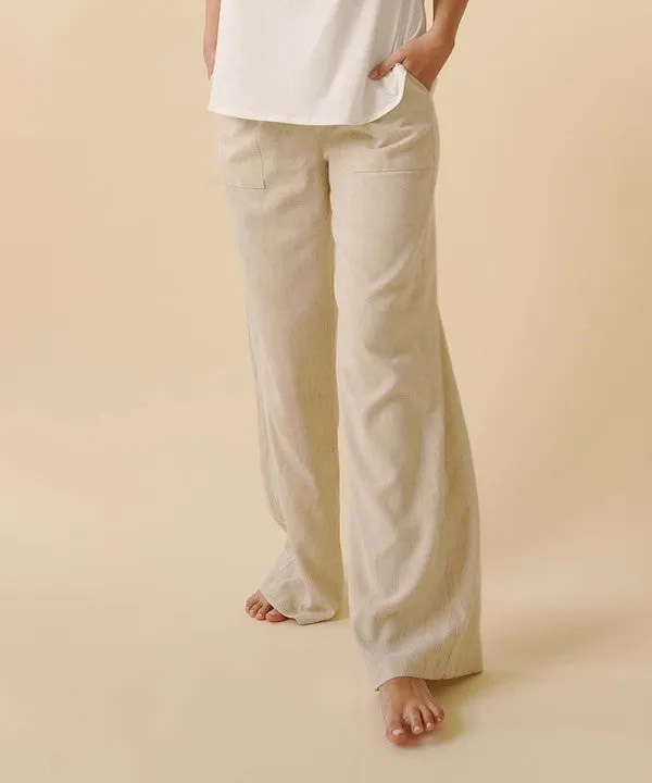 Cotton Linen Pants