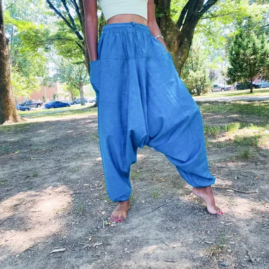 Cotton Unisex Harem Pants