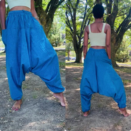 Cotton Unisex Harem Pants