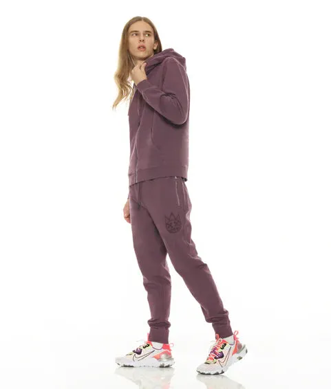 CULT ZIP HOODY  (622BC-ZH16B) GRAPE COMPOTE