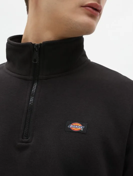 DICKIES - Oakport Quarter Zip - Black