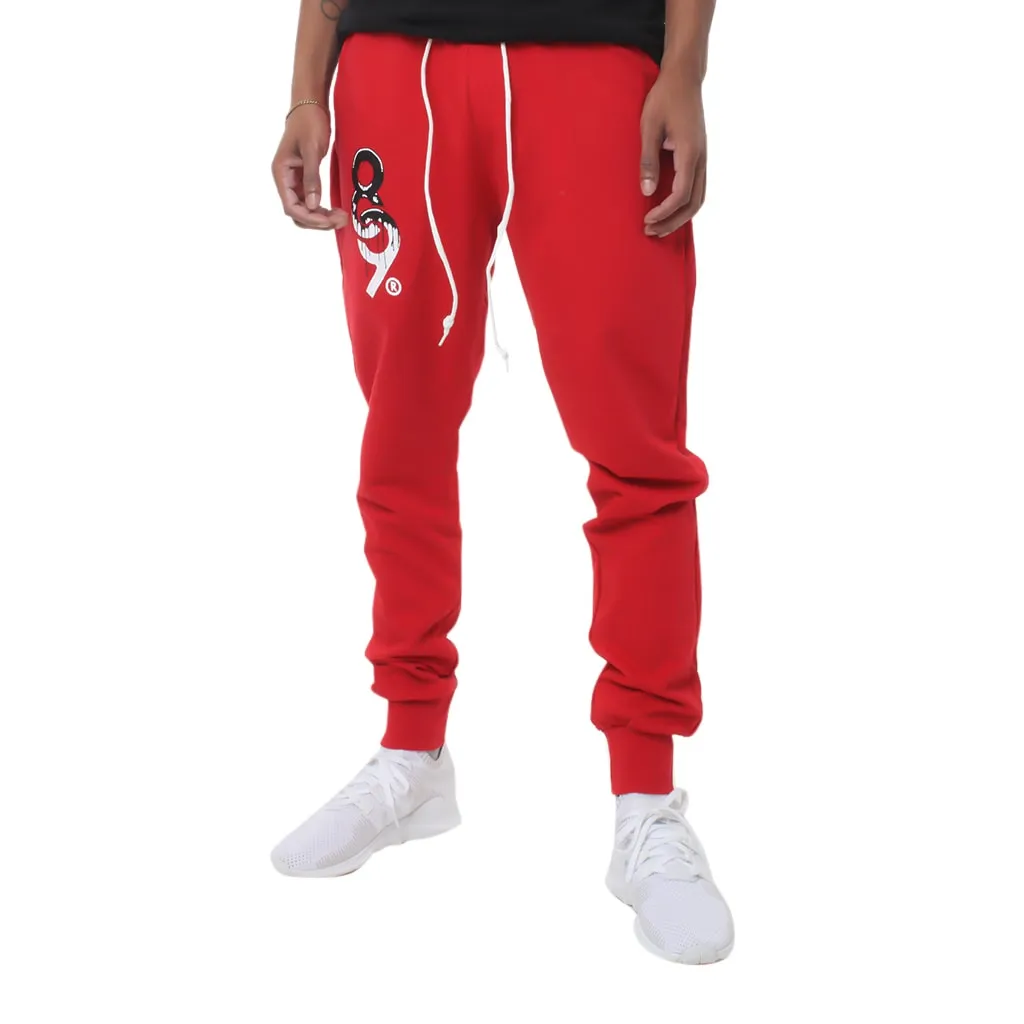 Drip Keys French Terry Yard Sweats Red