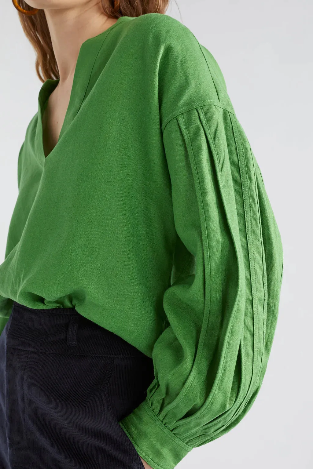 Elk The Label - Vassa Top - Aloe Green