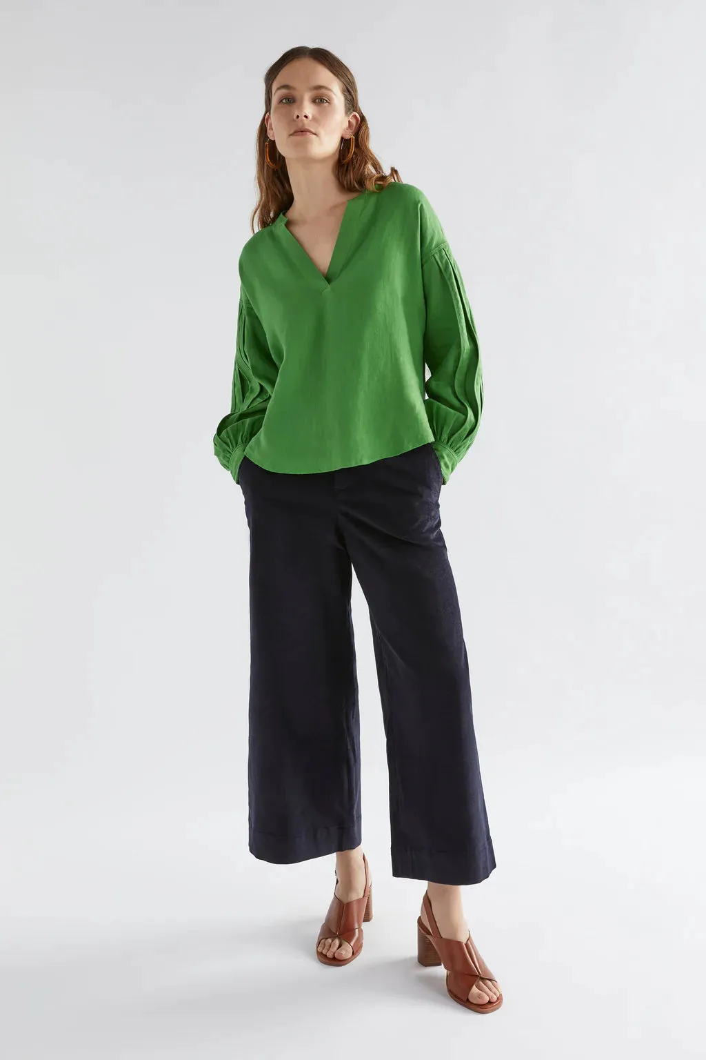 Elk The Label - Vassa Top - Aloe Green