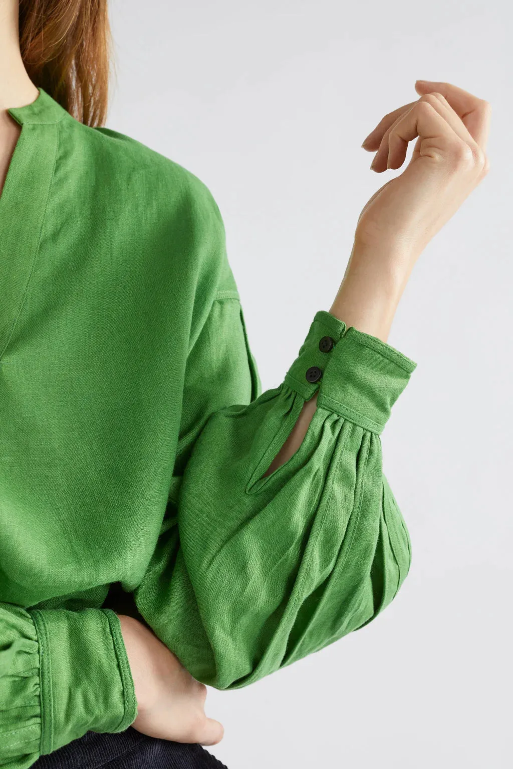 Elk The Label - Vassa Top - Aloe Green