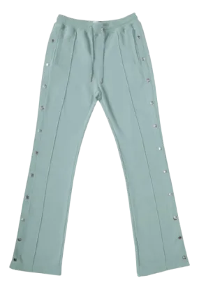 EPTM French Terry Snap Flared Pants Sage