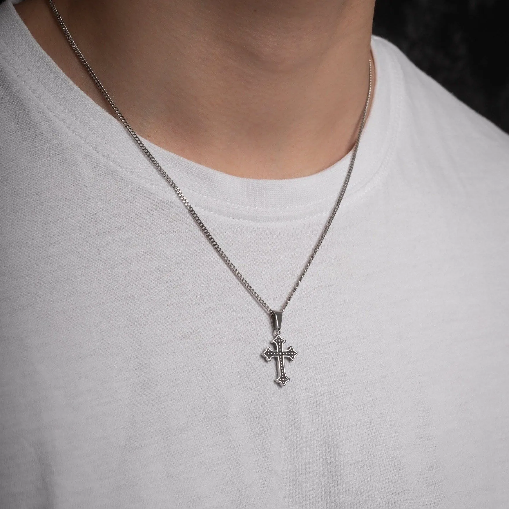 French Cross Pendant