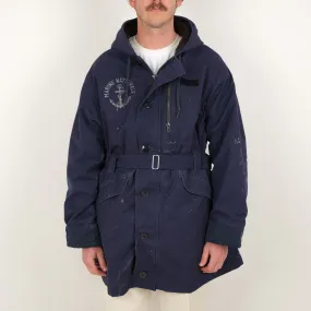 FRENCH NAVY "MN" PARKA