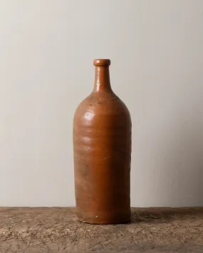 French Stoneware Bottle, Large