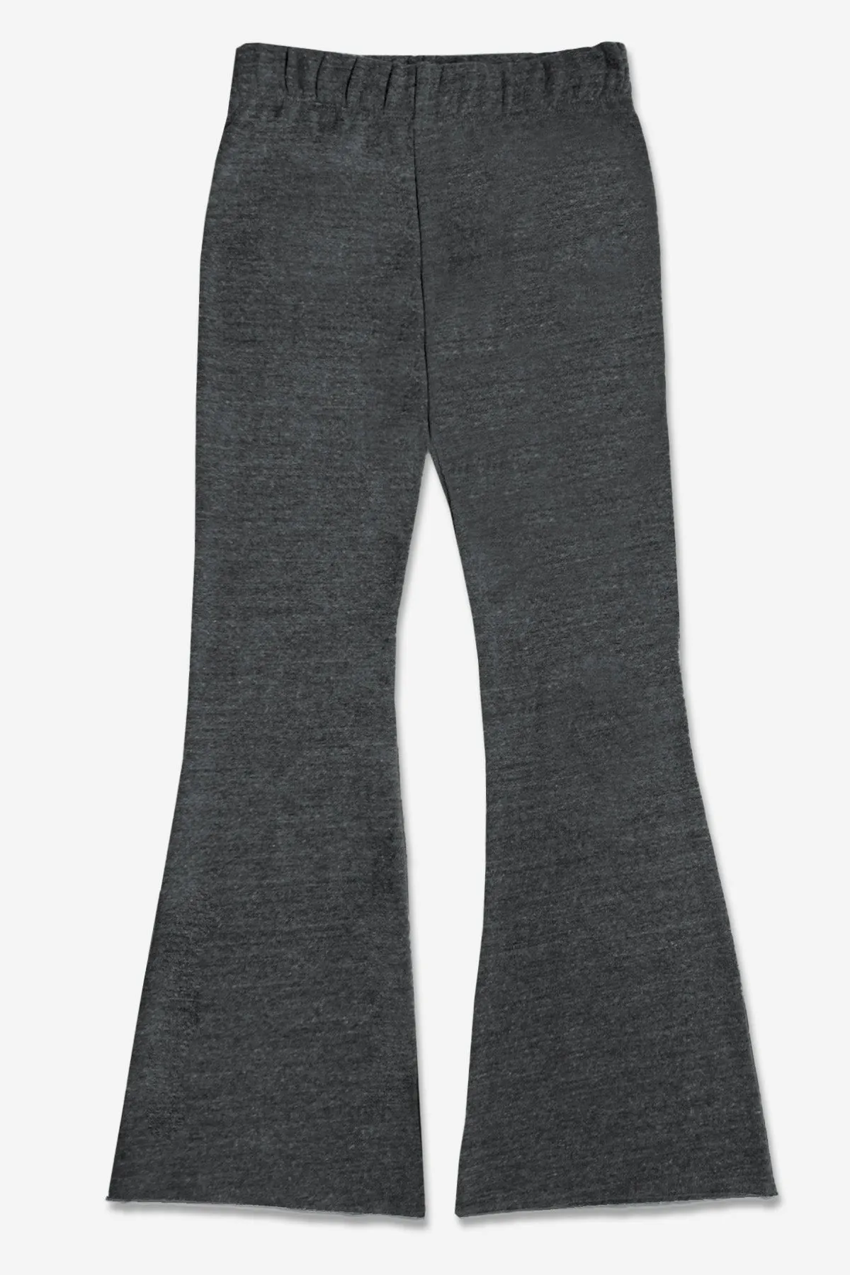 French Terry Flare Sweatpant - Charcoal